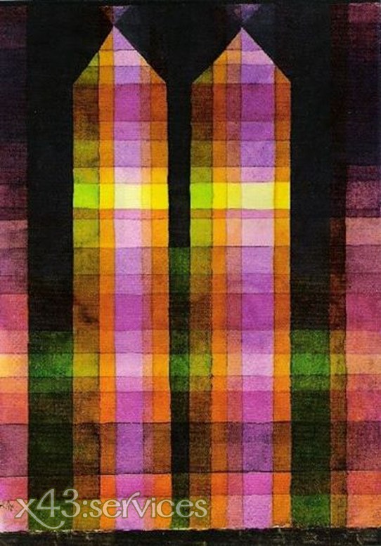 Paul Klee - Doppel Turm